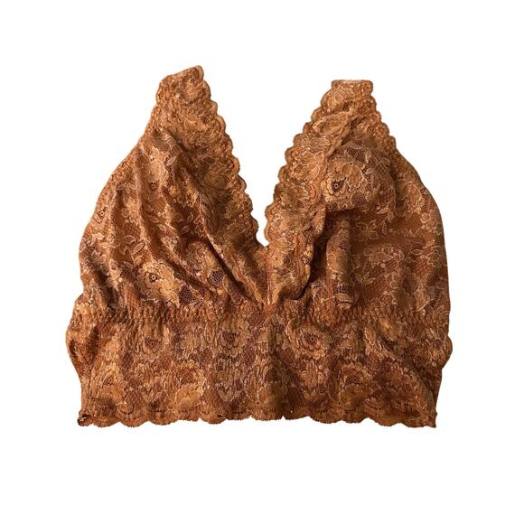 Cosabella - Pret A Porter Curvy Longline Bralette - XL - Sahara/Taaja Mango - Picture 4 of 10